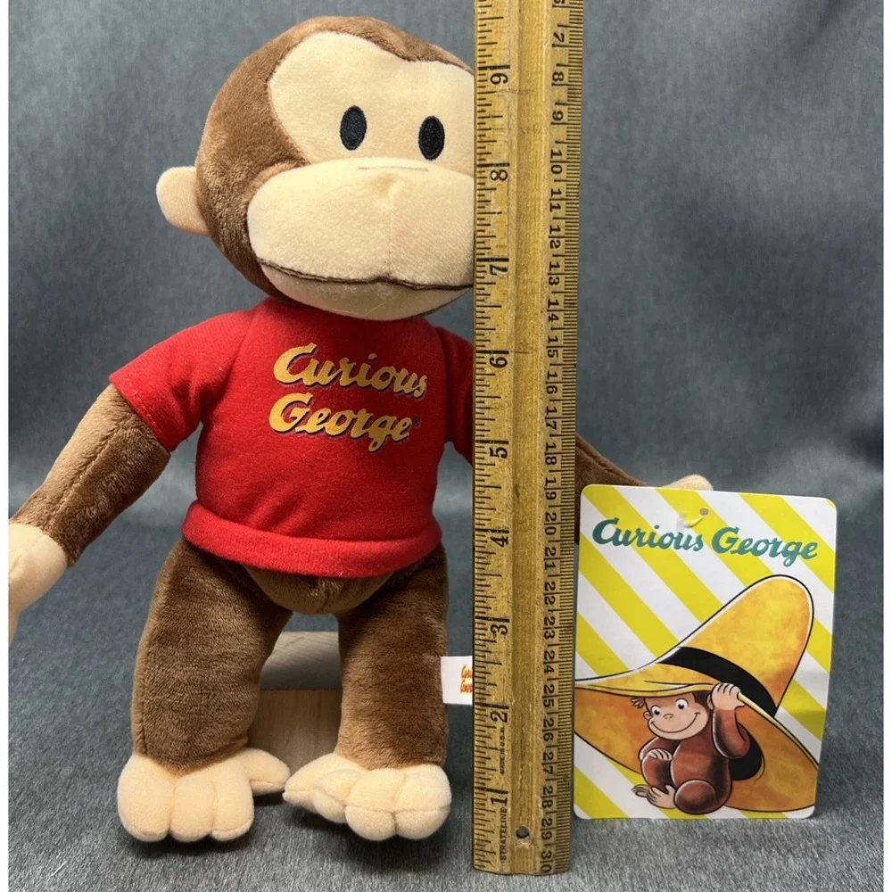 Curious George Plush Toy Network Monkey Stuffed Animal Claw Machine NWT
